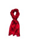 LORENZO CANA Foulard de 100% soie pour la femme – écharpe en satin avec les mesures de 50 x 190 cm - fin, léger et noble pour