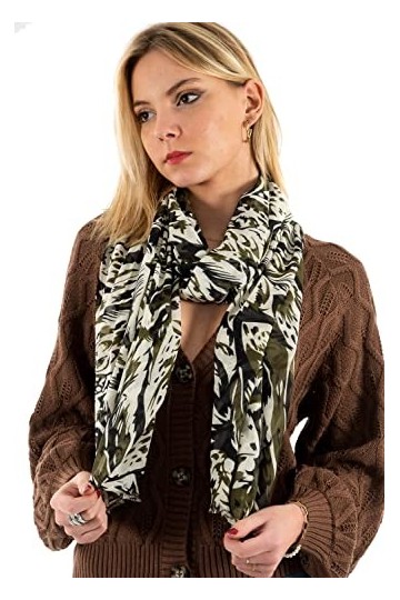 Le Temps des Cerises foulards jadida vert