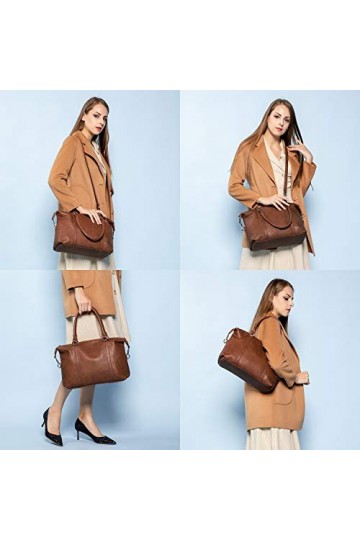 LOVEVOOK Sac à main en cuir synthétique pour femme