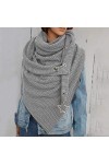 Écharpe Femme Mode Chic Foulards Châles Écharpe Chale Femme Wrap Écharpes Châles Couleur Unie Écharpe Chaud Rétro Automne Hiv