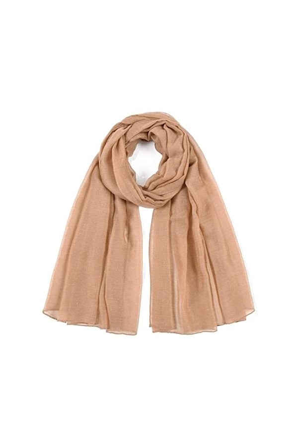 Echarpe Châle Foulard Etole Foulards Pour Femmes Châle Doux Léger Écharpe Solide Avec Paillettes Wrap Châle Cadeau Écharpe Fo