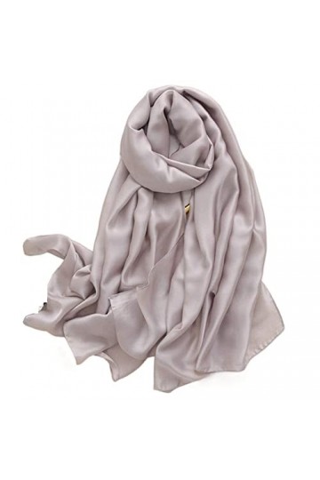 MOBAAK Echarpes Et Foulards Femme Écharpe Pour Femmes Hiver Femmes Chaud Couleur Unie Tricoté Châle Écharpe Mode Écharpe Foul