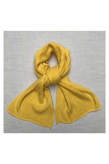 LXSWY écharpe Nouveau Cachemire Femmes Homme Solide écharpe Hiver Chaud tricoté châle et enveloppes Bandana Long Femme Foular