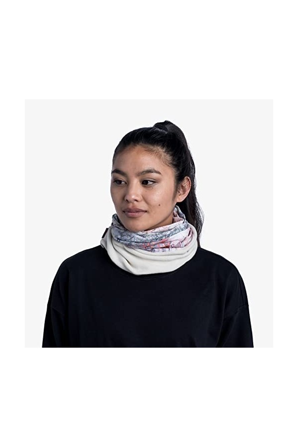 Buff Pearly Blossom Tour de Cou Polaire pour Femmes, Multicolore, Taille Unique