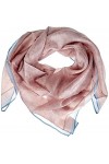 Unmade Copenhagen Gitta Silk Scarf Foulards, Rose Primaire, Taille Unique Femme