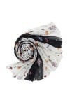 Abaodam 3 Pcs Pretied Foulard Pour Les Femmes DÉté Écharpe Châle Pour Les Femmes Décoration Tête Cou Cheveux Foulard Soie Fo