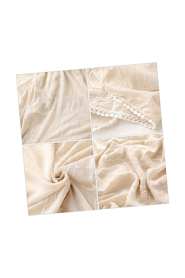 SOIMISS 2 Pcs Écharpe Foulards Pour Femmes Habillés Rebozos Para Mujer Commode Foulards Broderie Design Châle Femmes Hiver Fo