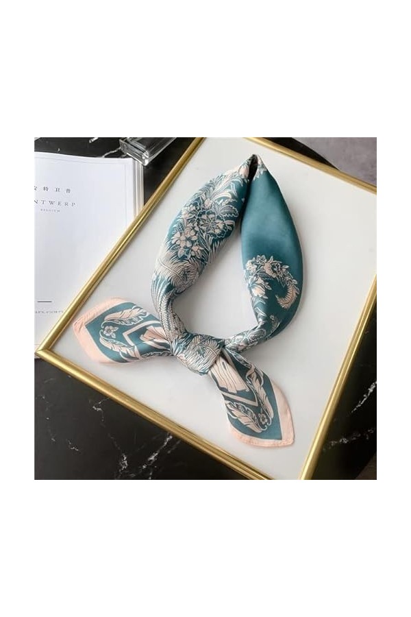 Foulards for femmes,Écharpe carrée,Écharpe de cou,Écharpe carrée en soie for femmes Foulard Foulard Foulard élégant Châle Wra