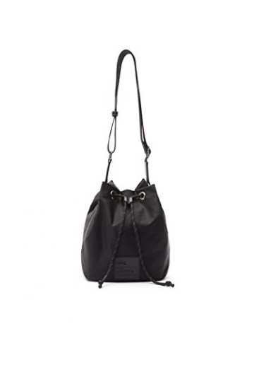 Lacoste Sac à Main Active Nylon Femme, Noir, Taille unique