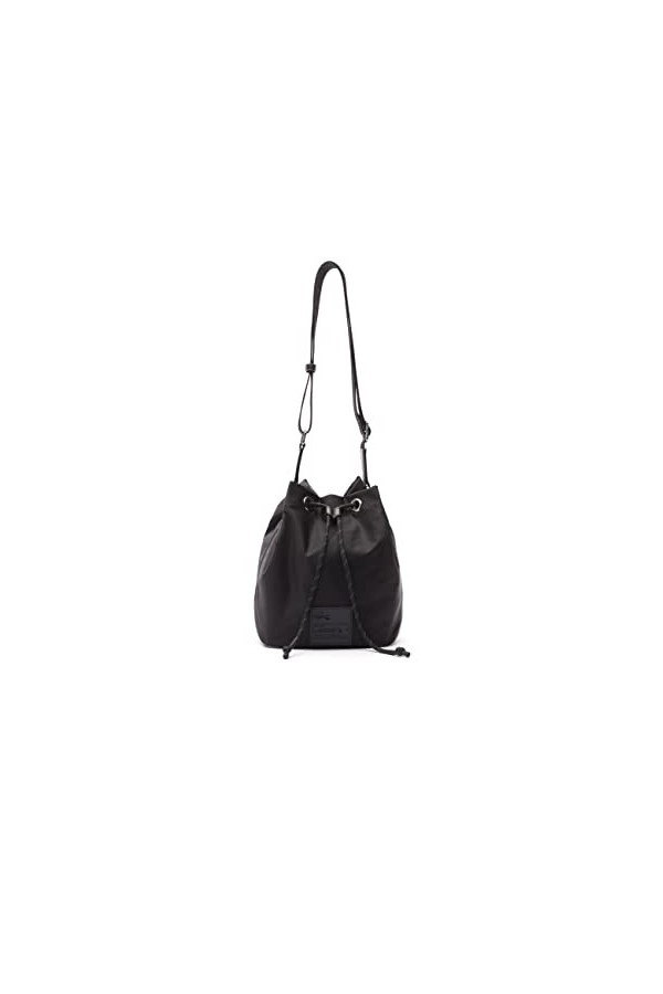 Lacoste Sac à Main Active Nylon Femme, Noir, Taille unique