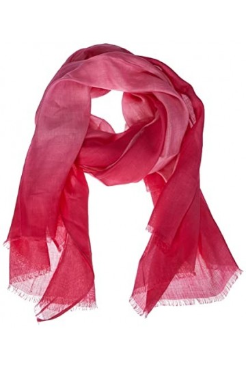 s.Oliver BLACK LABEL Tissu Foulard, Rose foncé, Taille Unique Femme