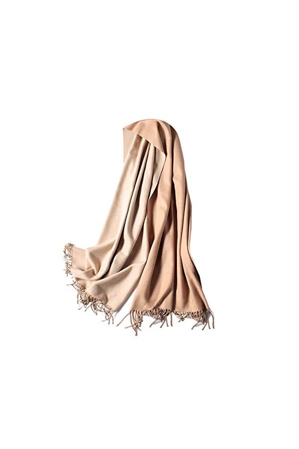 DEBAIJIA Femme Echarpe Foulard Dame Écharpe Châle Chaud Cachemire Longue Protection Contre Froid Lautomne Hiver Double Face