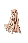 DEBAIJIA Femme Echarpe Foulard Dame Écharpe Châle Chaud Cachemire Longue Protection Contre Froid Lautomne Hiver Double Face