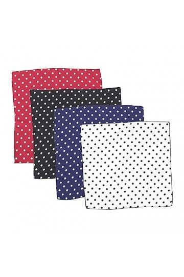 FOMIYES 16 Pièces Écharpe Carrée À Pois Bandeau Élastique Foulards En Soie Foulards Pour Femmes Bandanas De Cheveux En Soie H