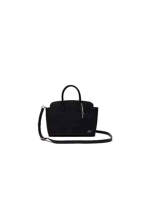 Lacoste Femme NF4371DB Sac à Main, Noir, Taille Unique