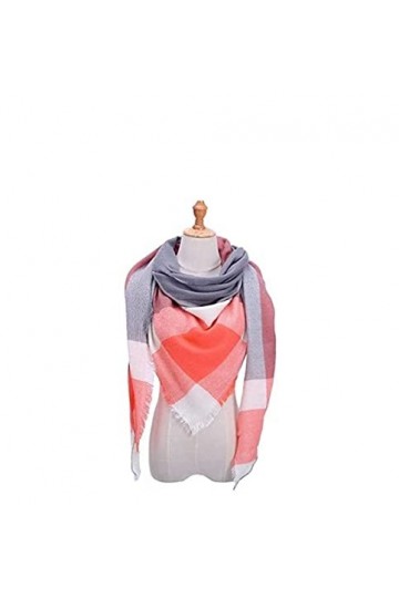 MOBAAK Echarpes Et Foulards Femme Écharpes pour femme Écharpe triangle dhiver, châle enveloppant tricoté doux et chaud à car