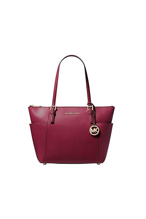 Michael Kors EW TZ Tote, Bag Women, Vanille/Eichel, Taille Unique
