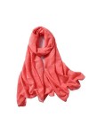 Foulard Châle Écharpes Foulard femme écharpe châle de luxe emballage coton hijab écharpes for femmes Foulard solide dames Pas