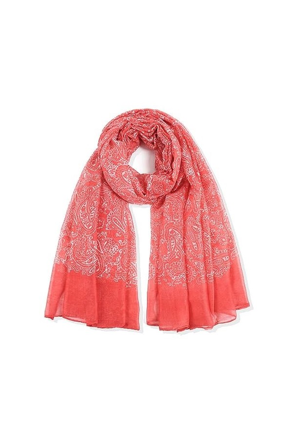 Cheng Moily 1pcs / femmes mousseline de soie hiver écharpe fleur impression écharpe femmes châles et foulards meilleur parti 