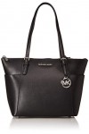 Michael Kors Jet Set Item, Cabas femme, Noir Black , 8.9x22.9x35.6 cm W x H L 