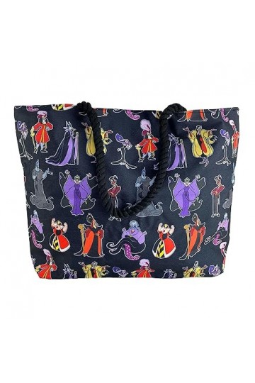 Disney Tote Bag Ursula Evil Queen Maleficent Cruella de Vil Jafar Villains 