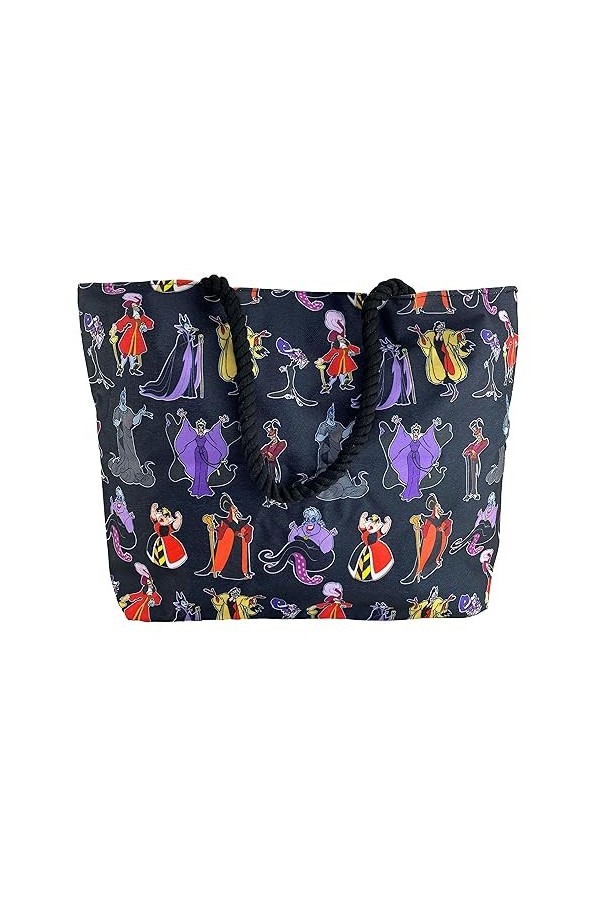 Disney Tote Bag Ursula Evil Queen Maleficent Cruella de Vil Jafar Villains 