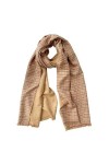 KIZQYN Foulard Femme Écharpes à Carreaux Cravates polyvalentes en Automne et en Hiver Portez Un Cadeau châle Chaud à Double U