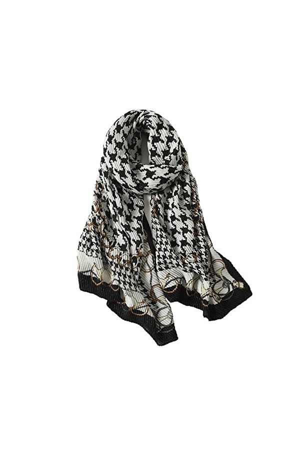 Écharpe Etole Foulard Echarpe Écharpe de luxe Écharpe Imprimer Automne Hiver Lightweight Hijab Châle Hijab Chands Bandana Fou