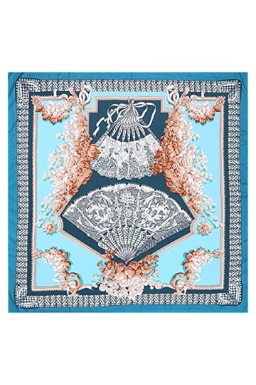 Écharpe Hiver Femmes Soie Foulard carré Chaîne carrée Imprimer Tête Écharpes Femelle Satin Satin Hijab Écharpes Châle Wrap La