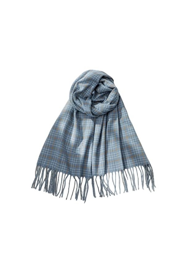 RILOOP Écharpe Châle Femme Plaid Écharpe Femmes Châle Wrap Longues Foulards Mode Foulards Chauds Wraps