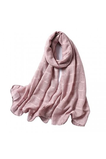 Echarpes Écharpe Foulard Femme écharpe châle de Luxe Emballage Coton Hijab écharpes for Femmes Foulard Solide Dames Pashmina 