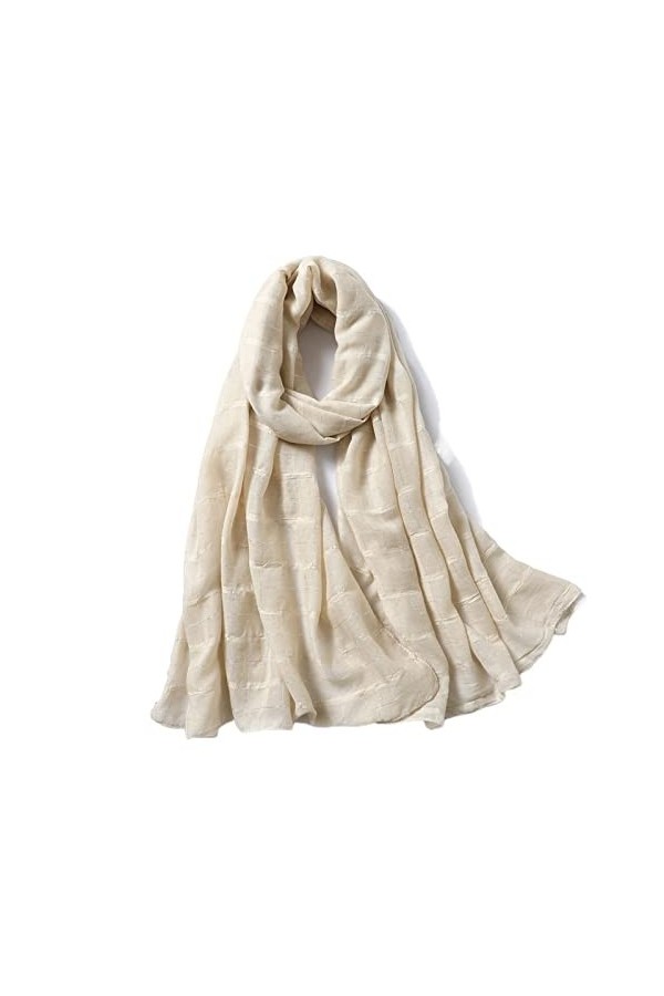 Echarpes Écharpe Foulard Femme écharpe châle de Luxe Emballage Coton Hijab écharpes for Femmes Foulard Solide Dames Pashmina 