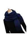 HALAHAI Écharpe Etole Foulard Echarpe Femmes Écharpe Unisexe Épais Chaud Hiver Écharpes Femme Gentleman Bussiness Écharpes Ch