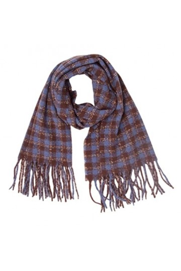 RILOOP Écharpe châle femmes écharpe longue hiver treillis chaud châle avec Femme étole cou foulards enveloppes