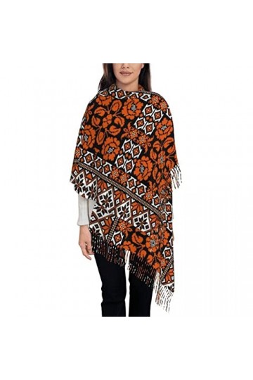 ROBAUN Écharpe Wrap pour Femmes Long Hiver Automne Chaud Gland Châle Unisexe Foulards-1,72x197cm