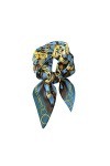 WORNEW Foulard de Soie Printemps et été Section Mince 70 écharpe en Soie sergé écharpe en Soie de mûrier for Femme écharpe en
