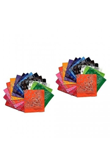 VALICLUD 24 Pcs Satin Tête Écharpe Femmes Tête Écharpe Carré Écharpe Bandana Parti Faveurs Couvre-Chefs Pour Les Femmes Cheve