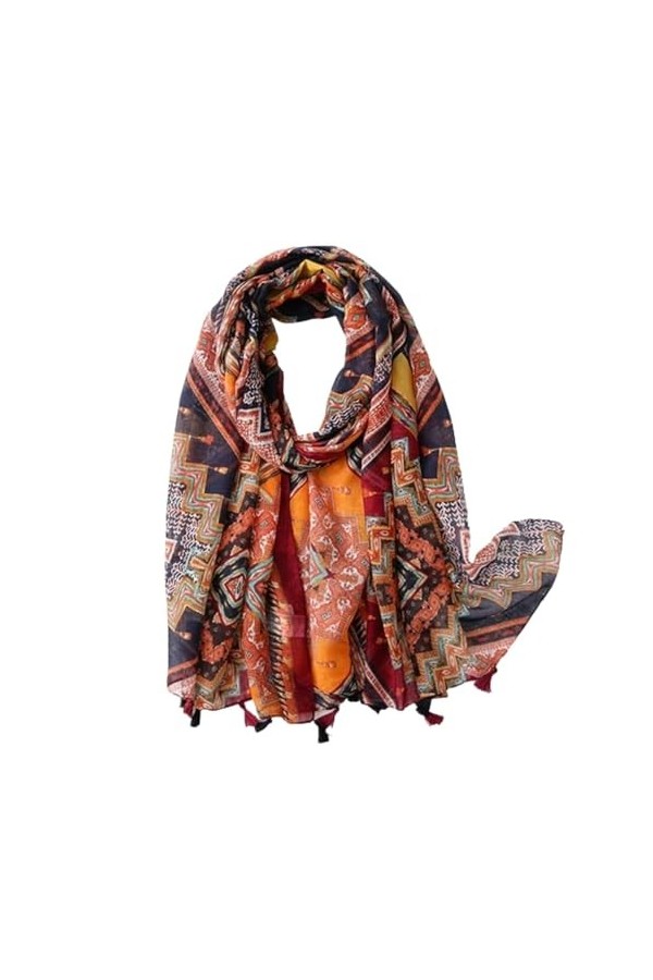 HALAHAI Écharpe Etole Foulard Echarpe Écharpe Femme Légère Et Douce, Châle Enveloppant Pour Toutes Les Saisons, Protection So