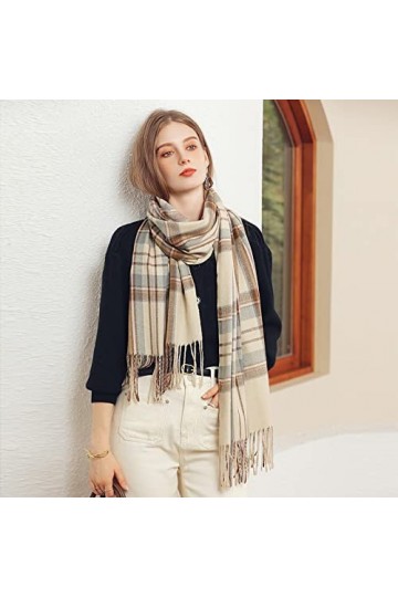 Bysonglezai Foulard Femme Echarpe Écharpe Châle Homme Foulards Écharpes Femmes Rouge Femmes Hiver Écharpes Mode Cous Et Échar