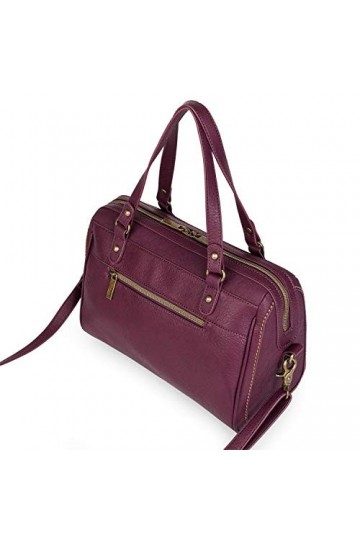 SKPAT - Sac à Main avec Bracelet dépaule supplémentaire. Femme. Fermeture de Zipper. 2 poignées supérieures. Poches extérieur