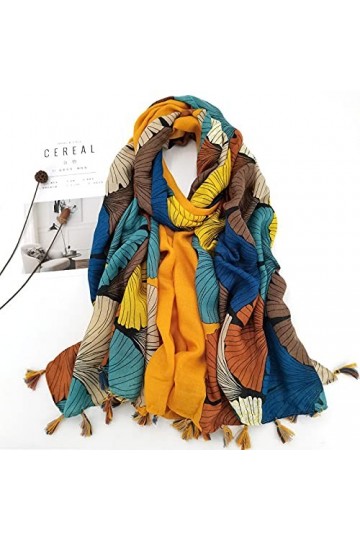 Bysonglezai Foulard Femme Echarpe Écharpe Châle Homme Foulards Mode Petal Floral Tassel Viscose Châle Écharpe Étole 2