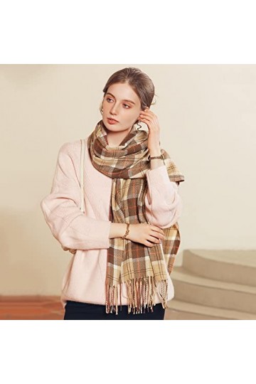 Bysonglezai Foulard Femme Echarpe Écharpe Châle Homme Foulards Femmes Cou Chaud Filles Écharpe Mince Et Chaud Mode Élégant Ch