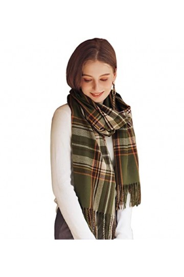 Bysonglezai Foulard Femme Echarpe Écharpe Châle Homme Foulards Écharpe Dames Hiver Chaud Écharpe Rouge Femmes Hiver Écharpe N