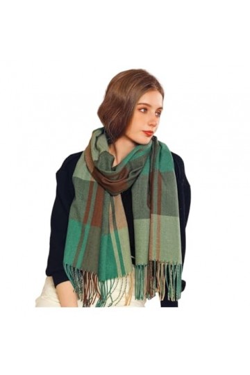 MOBAAK Echarpes Et Foulards Femme Gland Classique Doux Imitation Cachemire Sensation Femmes Écharpe Hiver Chaud Châle Foulard