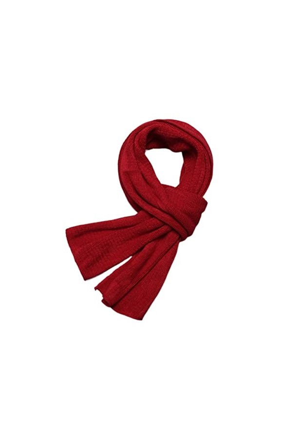 Echarpe Homme foulards foulards tricotés écharpe hivernale chaleureux cachemire comme les femmes châles de la taille de longu