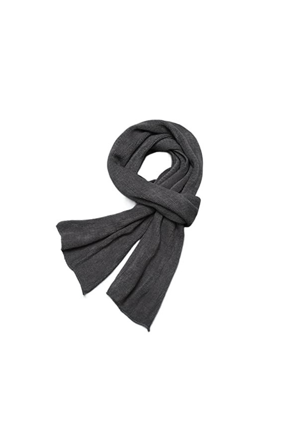 Echarpe Homme foulards foulards tricotés écharpe hivernale chaleureux cachemire comme les femmes châles de la taille de longu