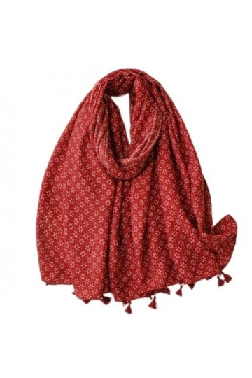 HALAHAI Écharpe Etole Foulard Echarpe Écharpe À Pampilles Boho, Châle De Voyage Vintage Pour Femmes, Prendre Des Photos Toute