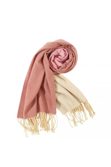 MypikY Automne Et Dhiver Femmes Foulard Grande Taille Contraste Couleur Polyvalent Châle Confortable Polyvalent Chaud Cou,B