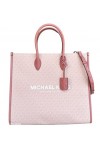 Michael Kors Mirella Grand sac fourre-tout Signature MK, Vanille Mk