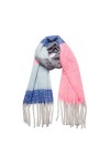 RILOOP Écharpe Châle Hiver Chaud Écharpe Femmes Foulards Châle Femme Géométrique Wraps Foulards Wraps